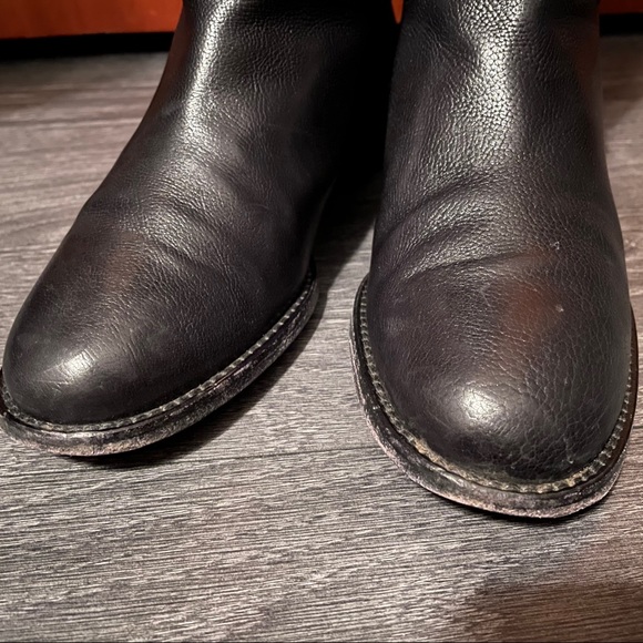 Chanel CC Black Riding High Boots size 39 - Picture 10 of 16